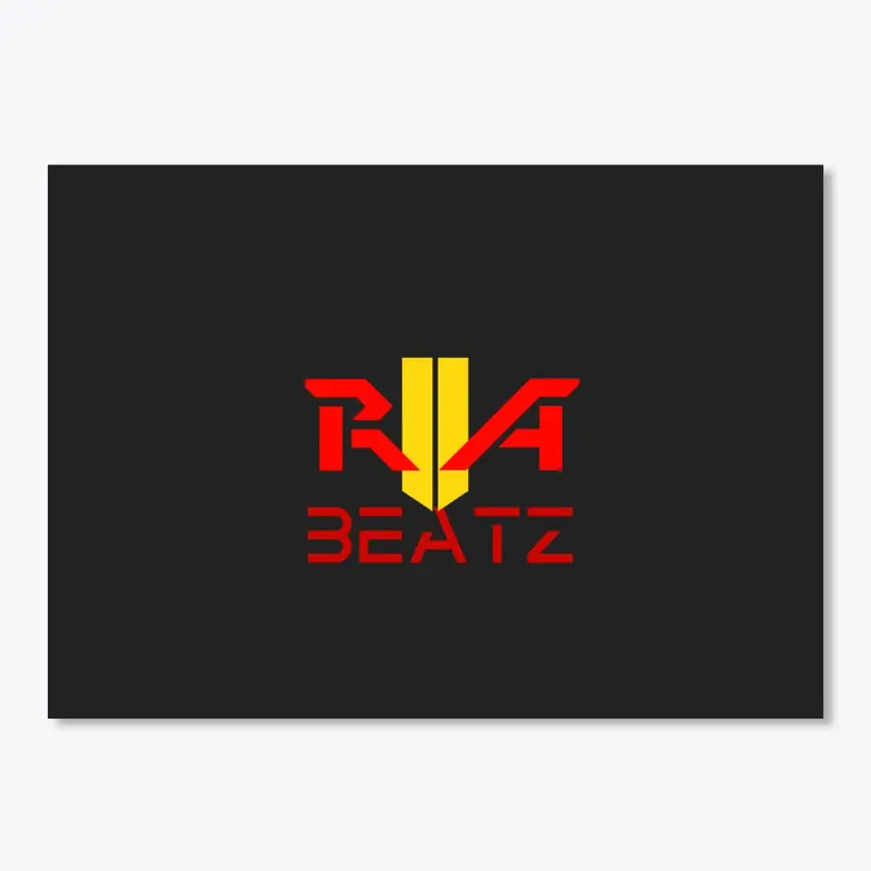 R2A Beatz Color Logo Colored Stickers